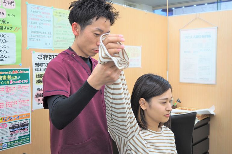 交通事故 のことなら北名古屋市の きたえる鍼灸接骨院 へ